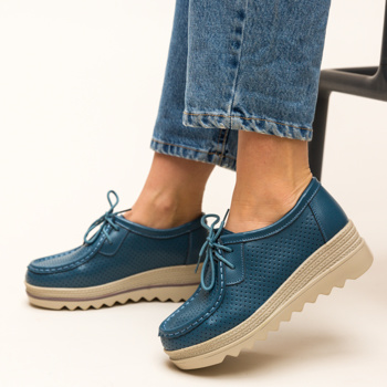 Pantofi Casual Torino Albastri