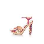 Sandale multicolore cu platforma Sevilla