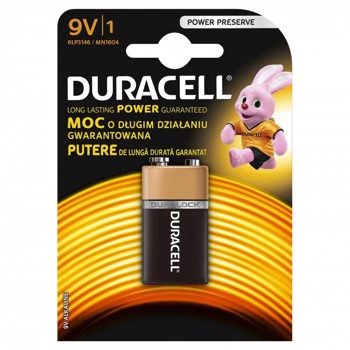 Baterie Duracell Basic, 9 V