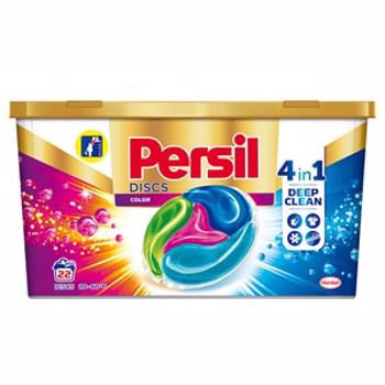 Detergent capsule PERSIL Discs Color, 22 spalari