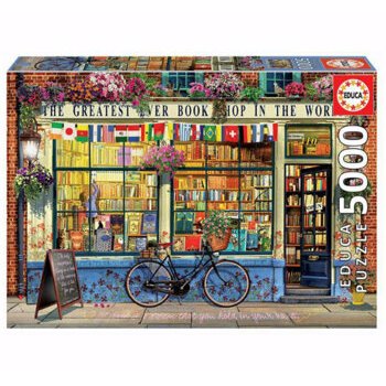 Puzzle Educa - Greatest bookshop, 5000 piese