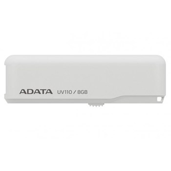 Memorie USB Adata 8GB Dash Drive UV110 USB2.0 alb, retail