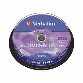 DVD+R VERBATIM VB020203, 8x, 8.5GB, 10 buc