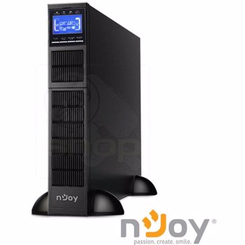 UPS nJoy Balder 6000, 6000VA/6000W, On-line, Dubla conversie, Montare Rack/Tower, LCD Display, Garantie Pick-up & Return, Functioneaza doar impreuna cu Balder Battery Pack 2U sau 3U