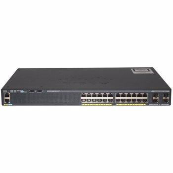 Cisco WS-C2960X-24TS-L Catalyst 2960-X 24 GigE, 4 x 1G SFP, LAN Base WS-C2960X-24TS-L | 24 10/100/1000 Mbit/s | 4 SFP-uri | Management | Layer Layer2 | Stacking Stacking Kit optional