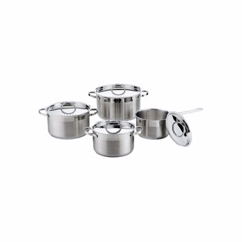 Set 8 piese Heinner Aleida, Inox, inductie