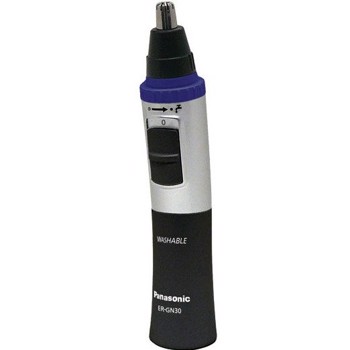 Panasonic Trimmer pentru nas si urechi ER-GN30-K503, baterii, lavabil
