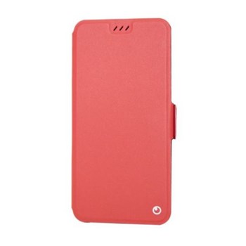 Protectie Book cover Lemontti Elegant TLEHPSR pentru Huawei P Smart (Rosu)