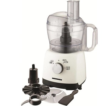 Robot de bucatarie Heinner Facille 400, 400 W, bol 1.2 l, 2 viteze, Alb
