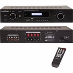 Amplificator 2x180w cu tuner usb/bt/sd mad1400bt-bk