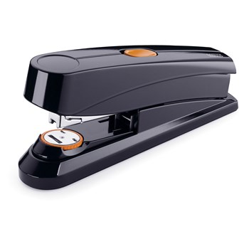 Capsator de birou cu capsare plata, pentru maxim 50 coli, capse 24/8, negru, NOVUS B 8 FC