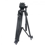 Trepied video profesional Fancier FT6717 + cap fluid Ei-717