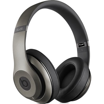 Casti audio cu banda Beats Studio Wireless by Dr. Dre Titanium cpc00340