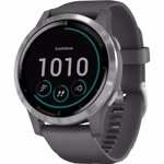Ceas smartwatch Garmin Vivoactive 4, Shadow Gray/Silver