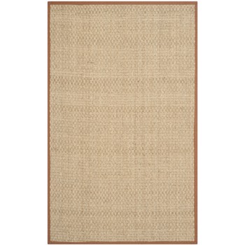 Covor Unicolor Yessica, Bej/Maro, 91x152