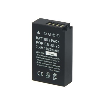 Power3000 PLW804B.623 - acumulator replace tip EN-EL20 pentru Nikon J1