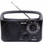 Radio Akai PR-85BT Black