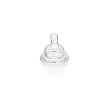 Set 2 tetine din silicon Philips AVENT Classic SCF635/27, debit variabil, 3 luni+