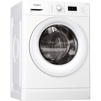 Masina de spalat rufe Whirlpool FreshCare+ FWG71484W EU, 6th- Sense, 7 kg, 1400 rpm, Clasa A+++, Alb