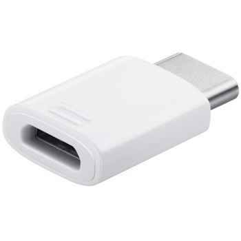 Adaptor Samsung EE-GN930BWEGWW, MicroUSB - USB Tip-C (Alb)