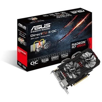 ASUS Placa video R9 260X,1024MB GDDR5, 128 bit