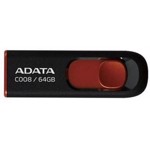 USB Flash Drive ADATA Classic Series C008 64GB Black-Red