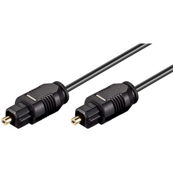 Cablu optic Toslink tata - Toslink tata profesional 1m