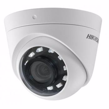Camera Supraveghere Video IP Hikvision DS-2CE56D0T-I2FB28, 2MP, CMOS, 2.8MM, IR 20m (Alb/Negru)