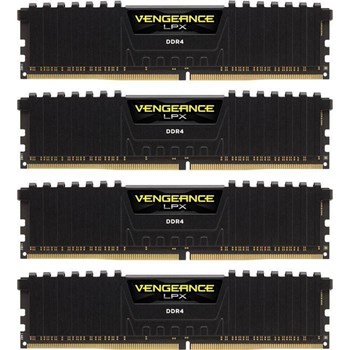 Kit Memorie Corsair Vengeance LPX 32GB 4x8GB DDR4 3200MHz CL16 neagra