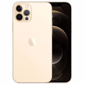 Telefon Mobil Apple iPhone 12 Pro, Super Retina XDR OLED 6.1", 128GB Flash, Camera Quad 12 + 12 + 12 MP + TOF 3D, Wi-Fi, 5G, iOS (Auriu)