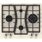 Plita incorporabila Gorenje GW65CLI, 4 arzatoare gaz, Aprindere electrica (Bej)