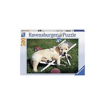 Puzzle Ravensburger - Golden retriever, 500 piese