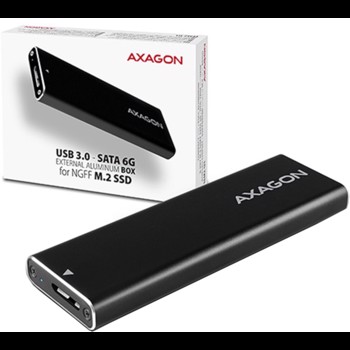 Rack AXAGON EEM2-U3 USB3.0 - M.2 SSD SATA eem2-u3