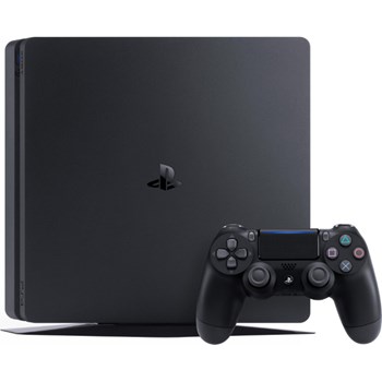 Consola SONY PlayStation 4 Slim (PS4 Slim) 500GB, Jet Black, F-Chassis