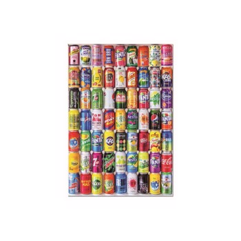 Puzzle Educa - Soft Cans, 500 piese (18447)