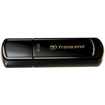 Memorie USB Transcend JetFlash® 350 4GB, USB 2.0, Black