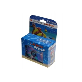 Agfa LeBox Ocean Aparat Foto pe Film de Unica Folosinta 35mm ISO 400 27 Expuneri Subacvatic