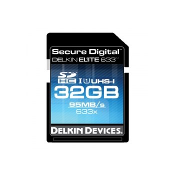 Delkin SDHC 32GB 633X UHS-I - card cu scriere 80MB/s