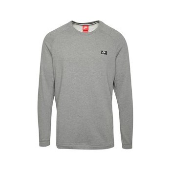 Bluza sport gri melange cu logo pentru barbati Nike Modern