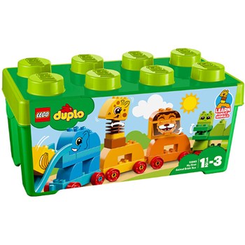 LEGO DUPLO, Prima mea cutie de caramizi cu animale 10863