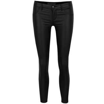 Pantaloni negri TALLY WEiJL aspect piele