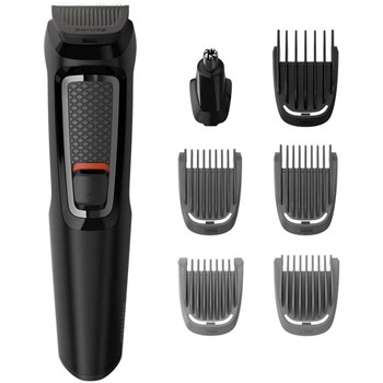 Set de ingrijire faciala PHILIPS Multigroom series 3000 MG3720/15, 7 in 1, negru