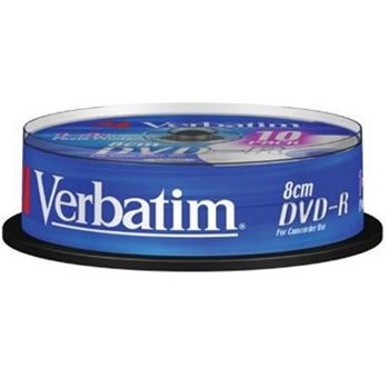 DVD-R Verbatim VER43573, 8 cm, 4x, 1.46 GB, 10 buc
