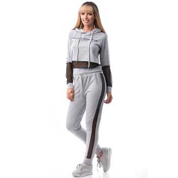 G619-18 Compleu alcatuit din bluza cu gluga si pantaloni lungi