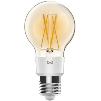 Bec Yeelight Smart Filament Bulb YLDP12YL, 6 W, 700 lm, Wifi, Control vocal si aplicatie (Alb)