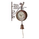 Ceas de perete Antic Line Bell, metalic