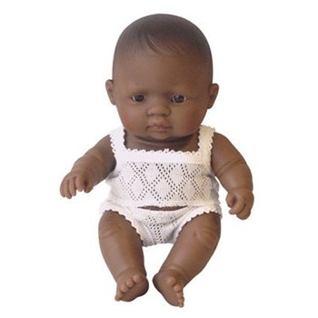 Papusa Bebelus Fetita Latinoamericanca 21 cm