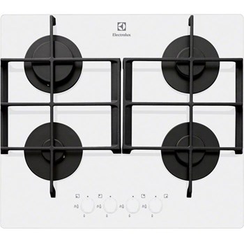 Plita incorporabila Electrolux EGT6342YOW Gaz 4 Arzatoare Aprindere electrica Alb
