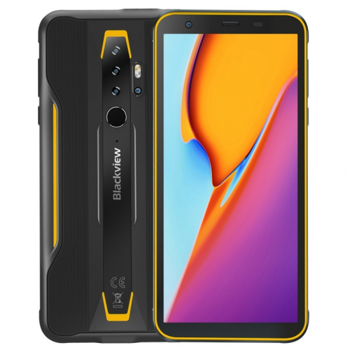 Telefon mobil Blackview BV6300 Pro, 4G, IPS 5.7 , 6GB RAM, 128GB ROM, Android 10, Helio P70 OctaCore, IP69K, 4380mAh, Dual SIM, Galben