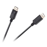 Cablu Braun DisplayPort - DisplayPort 1m Black
